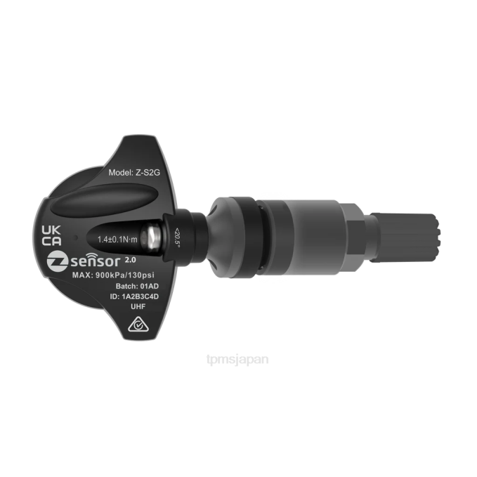 TPMS ペアリング方法 | Saab OE 交換用 tpms センサー - OE p/n 12825085 周波数 433mhz L666518 金属製バルブステム - ダークグレー